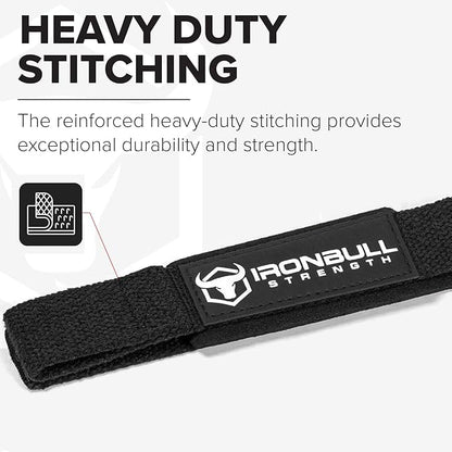 Lifting Straps (1 Pair) - Wrist Straps for Weightlifting - Lifting Straps Gym for Deadlift - Weight Lifting Straps for Weight Training - Gym Straps for Workout, Powerlifting, Strength Training and Bodybuilding - For Men and Women