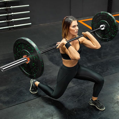 Olympic Barbell Weight Bar for Weightlifting 7ft/6ft/5ft for 500lbs/400lbs/330lbs Weight