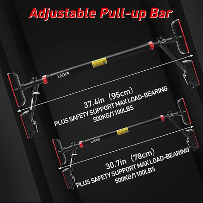 LADER Pull Up Bar for Doorway 1100LBS