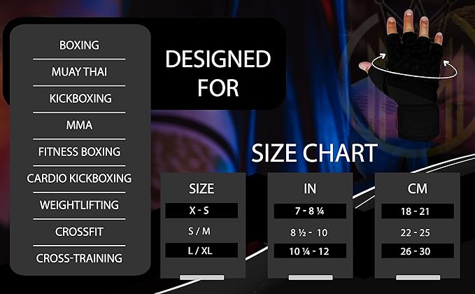 Quick Gel Boxing Wraps Under Boxing Gloves - Kickboxing MMA Muay Thai - Fist, Knuckle, Wrist Wrap Protection Inner Glove Hand Wraps - Men Women Kids