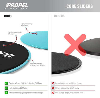 | Set of 2 Premium Core Sliders