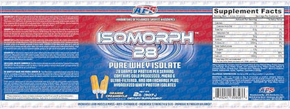 APS Nutrition Isomorph 28, Orange Creamsicle, 2 Pound