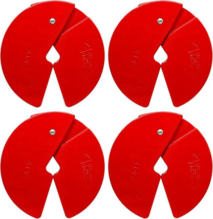 Micro Gainz Dumbbell Fractional 2.5 lb Weight Plate, Ideal for Micro Loading, (Choose Color) 4 Piece Fractional Weight Plates, Designed for Dumbbell Training, Made In USA