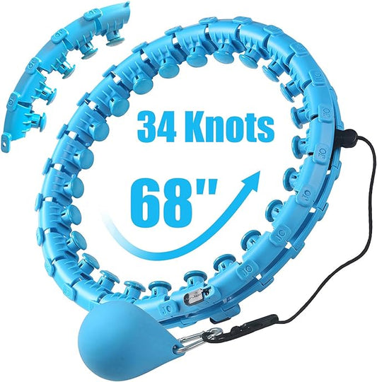 34 Knots Weighted Workout Hoop Plus Size