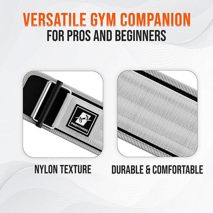 Weightlifting Belt for Men & Women - 4''