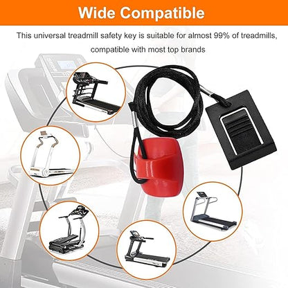 Treadmill Magnet Safety Key for Proform, Image, Weslo, Reebok, Epic, Golds Gym, Freemotion, and Healthrider Treadmills