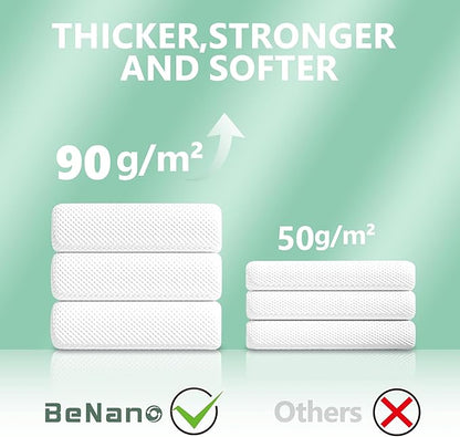 Premium Compressed Towel Tablets 100% USDA 55.1 in 27.5 in (3 Pack)