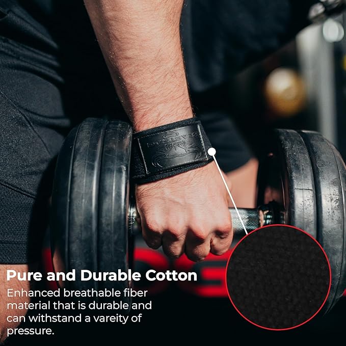 BEAST RAGE Lifting Straps for Weightlifting, Weight Lifting Straps Gym Power Workouts Lifting Wrist Straps Padded Cotton Men Women Support Lifters Deadlift Straps Hard Pull Exercise Straps