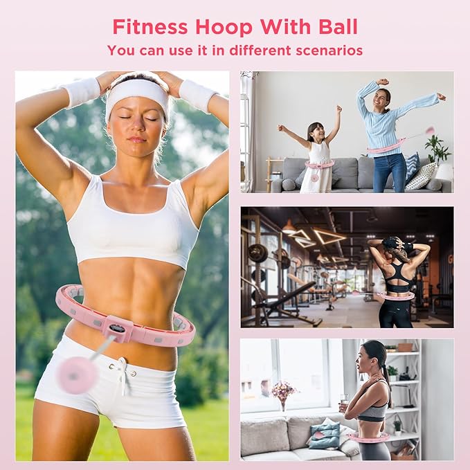 Humixx Infinity Hoop for Adult Weight Loss 2 in 1 Smart
