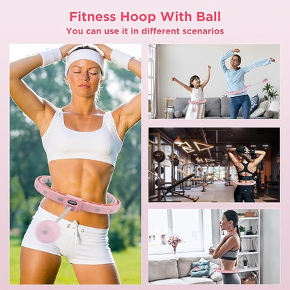 Humixx Infinity Hoop for Adult Weight Loss 2 in 1 Smart