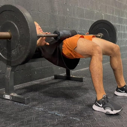 Barbell Pad Built-in Velcro Straps and Anti-Slide Design