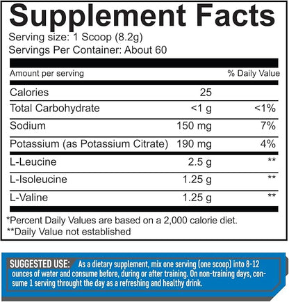 Edge BCAA - 60 Servings (Fruit Punch)