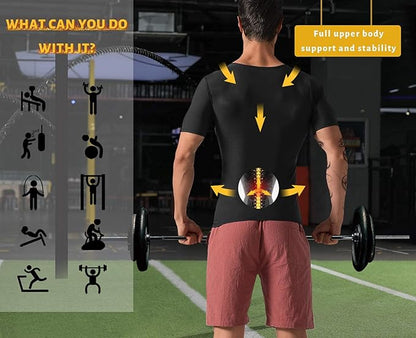 Men Sauna Shirt Sweat Suit Slimming Vest Workout