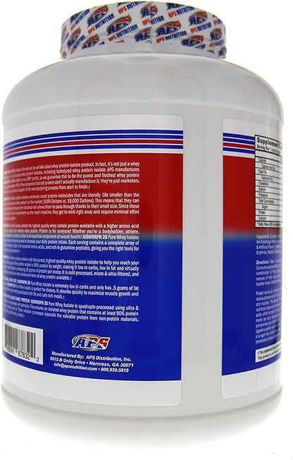 APS Nutrition Isomorph Protein Powder Supplement | Whey Protein Isolate | Ultra- Filtered | 28g Protein | Cookies & Cream, 5 Pound (Pack of 1)