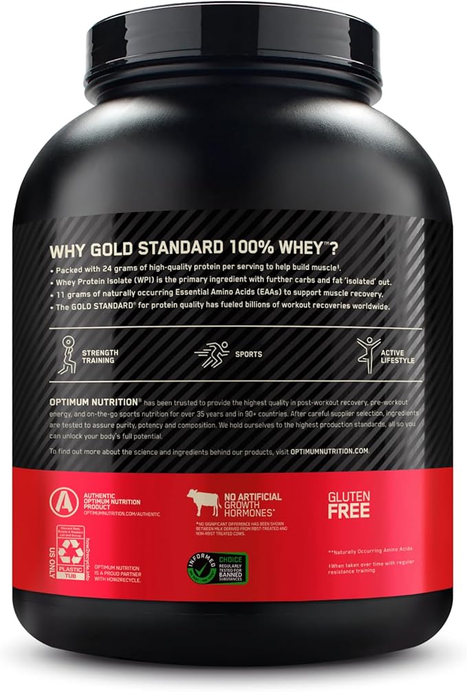 Optimum Nutrition Gold Standard® 100% Whey, Chocolate Mint, 4.94 lb (2.24 kg)