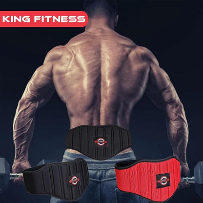 King Fitness Adjustable Weight Lifting Belt with Flexible 7.5 Inch