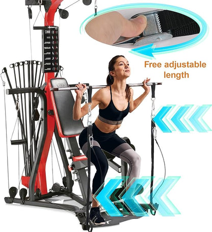 Squat Bar Extension for Bowflex Xtreme 2 se Gyms, Compatible with Bowflex Bar Attachment Straps repacement