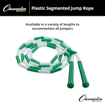 Champion Sports Classic Plastic Segmented Beaded Jump Ropes