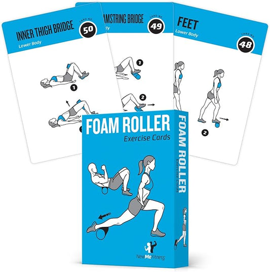 NewMe Fitness Foam Roller Workout Cards