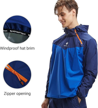 HOTSUIT Sauna Suit for Men Sweat Sauna Jacket
