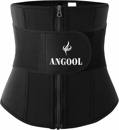 Neoprene Waist Trainer for Women, Corset Sauna Sweat Workout Waist Trimmer Belt