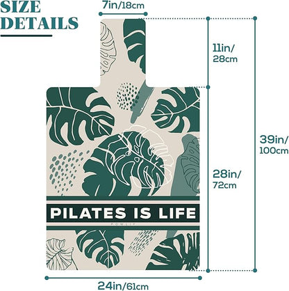 Foldable Pilates Mat & Reformer Cover, 39in x 24in Towel for Reformer