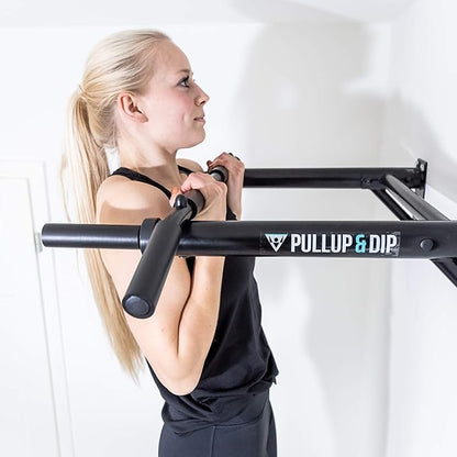 PULLUP & DIP Wall Mounted Pull Up Bar 200 kg (440 lbs)