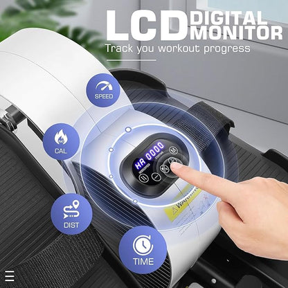ANCHEER Under Desk Elliptical Machine Transform Your Life - High-End, Portable, Mini Leg Exerciser While Sitting. Perfect for Seniors, No Noise. Ideal Gift for Family As Seen on TV