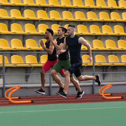 Wettarn 18 Pcs 6" Speed Training Hurdles Agility