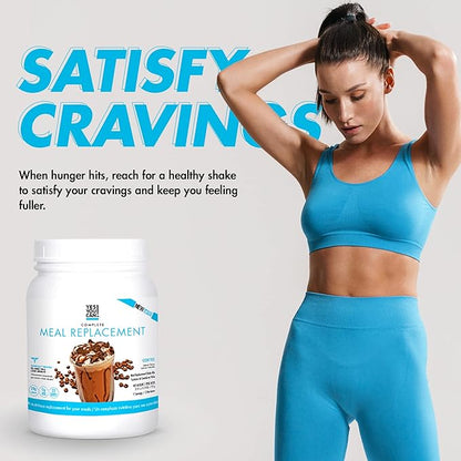 Yes You Can! Complete Meal Replacement - 15 Servings, 20g of Protein, 0g Added Sugars, 21 Vitamins and Minerals - All-in-One Nutritious Meal Replacement Shake (Coffee)