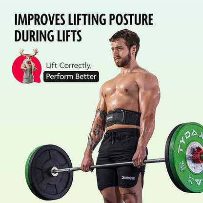 DMoose Fitness Weight Lifting Belt 6 Inch