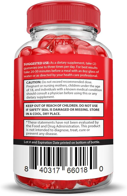 (2 Pack) Keto Crave Keto ACV Gummies Advanced Formula 1000MG Keto Crave Keto Gummies Apple Cider Vinegar Formulated with Pomegranate Beet Juice Powder B12 Vegan Non GMO 120 Gummys