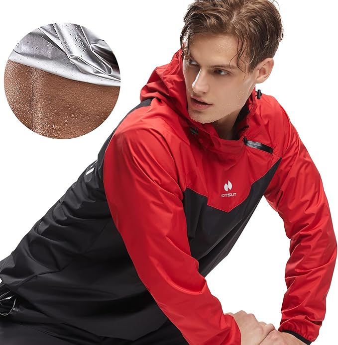 HOTSUIT Sauna Suit for Men Sweat Sauna Jacket