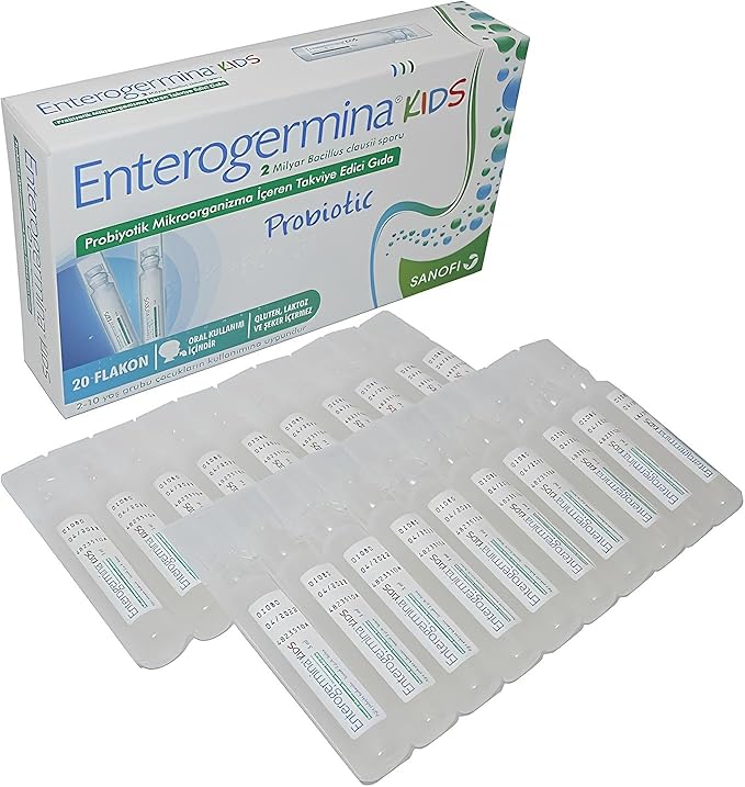 KIDS (20 Vials in Each Pack) Bacillus Clausii Probiotic 2 Billion CFU/5mL for Kids (1)