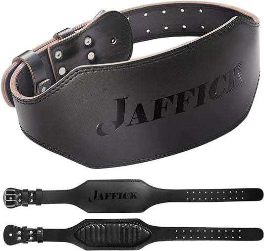Genuine Leather Weight Lifting Belt for Men Gym