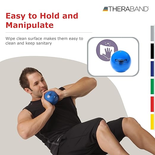 THERABAND Soft Weight 4.5" Diameter, 4.4LB