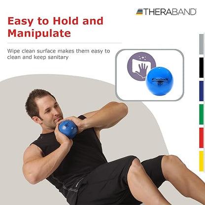 THERABAND Soft Weight 4.5" Diameter, 4.4LB