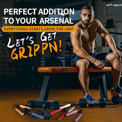 Grip Strength Trainer Set 50-300LB(6 Pack),