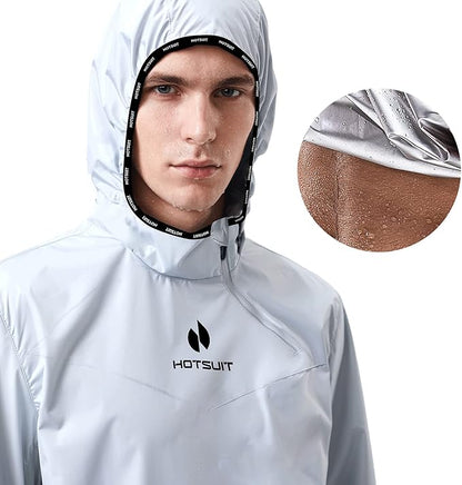 HOTSUIT Sauna Suit for Men Sweat Sauna Jacket