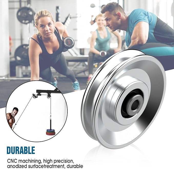 Essential Aluminum Pulleys for Gym Equipment 3000lb Pulley Pulley-2)