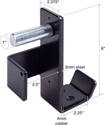 J-Hooks J-Cup Power Rack for 2"x 2" 2.5"x2.5" 3"x3" Tube 1000 LB 2)