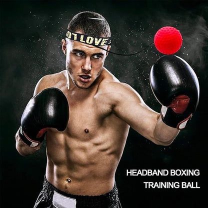 Boxing Reflex Ball with Headband Set