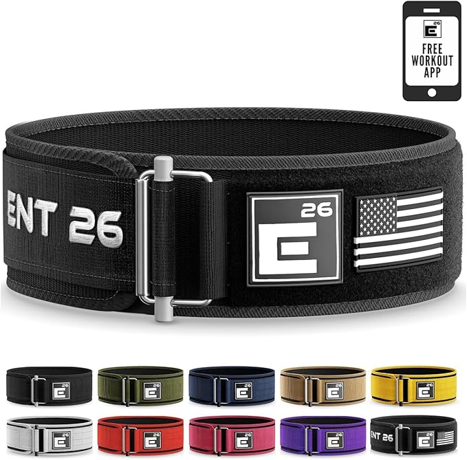 Self-Locking Weight Lifting Belt - Premium Weightlifting Belt