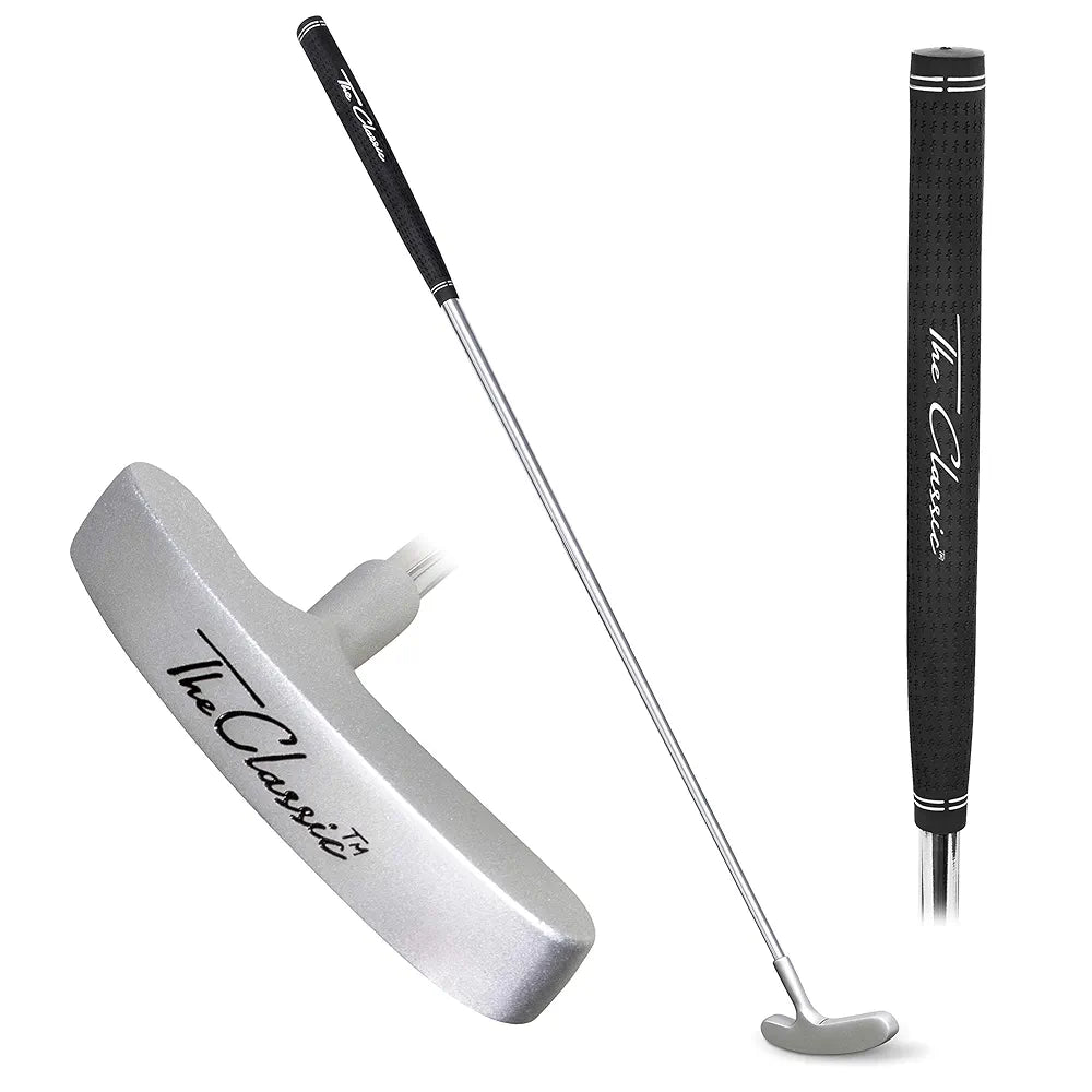 GoSports Classic Golf Putter, Choose Between 2 Way or Blade Putter - 35" Length with Premium Grip