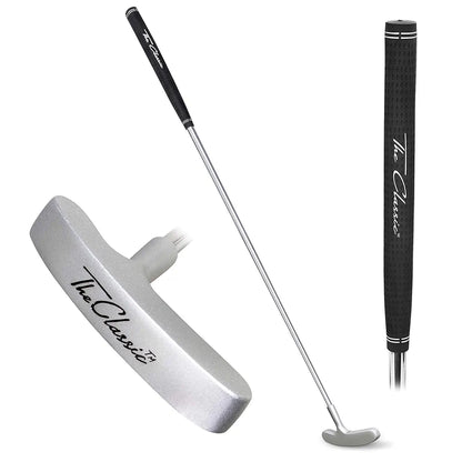 GoSports Classic Golf Putter, Choose Between 2 Way or Blade Putter - 35" Length with Premium Grip