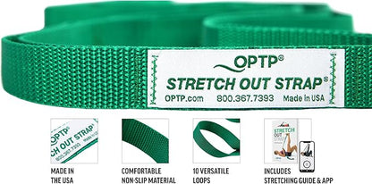 OPTP The Original Stretch Out Strap with Exercise Book
