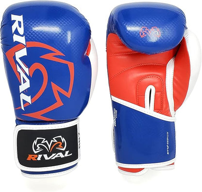 RIVAL Boxing RB7 Fitness Plus Bag Gloves, Ergo Strap System and High-Density Layered Padding for Heavy Bag and Mitt Work