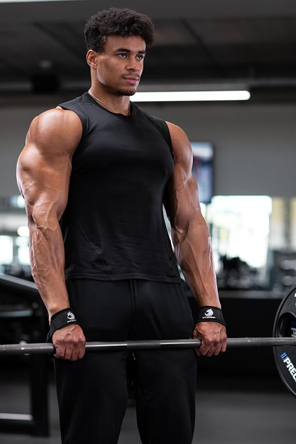 Fitgriff® Lifting Wrist Straps for Weightlifting, Gym, Deadlift, Workout (Made of Premium Cotton & Padded) - Men & Women
