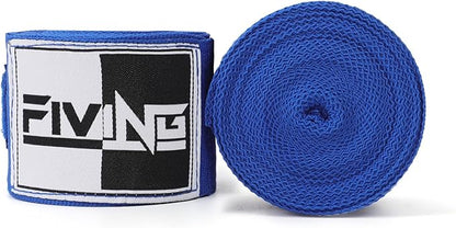 FIVING Boxing Hand Wraps Inner Gloves for Men Women, 180 Inch Elasticated Thumb Loop Bandages, Wrist Wrap Protection Muay Thai MMA Kickboxing Martial Arts Punching Bag Training