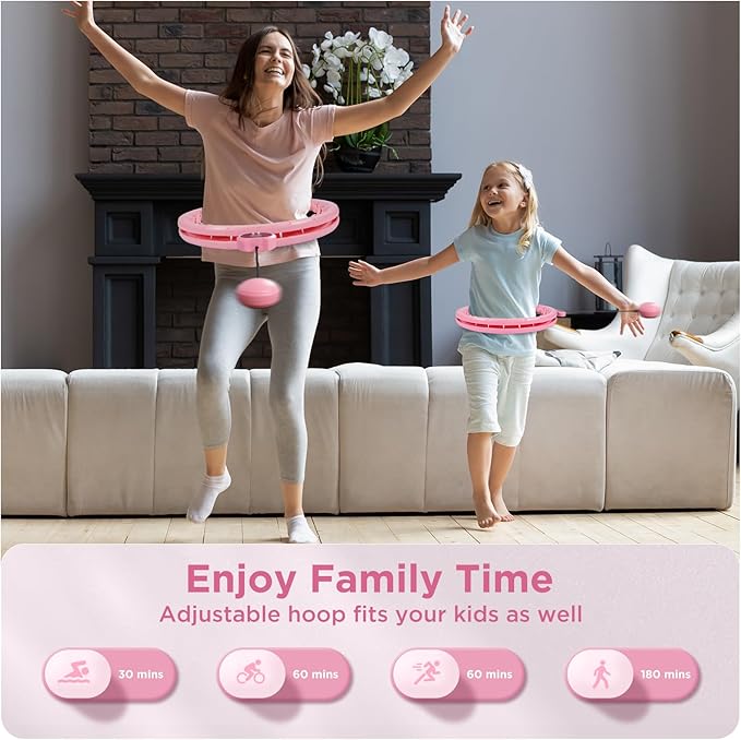 Humixx Infinity Hoop for Adult Weight Loss 2 in 1 Smart
